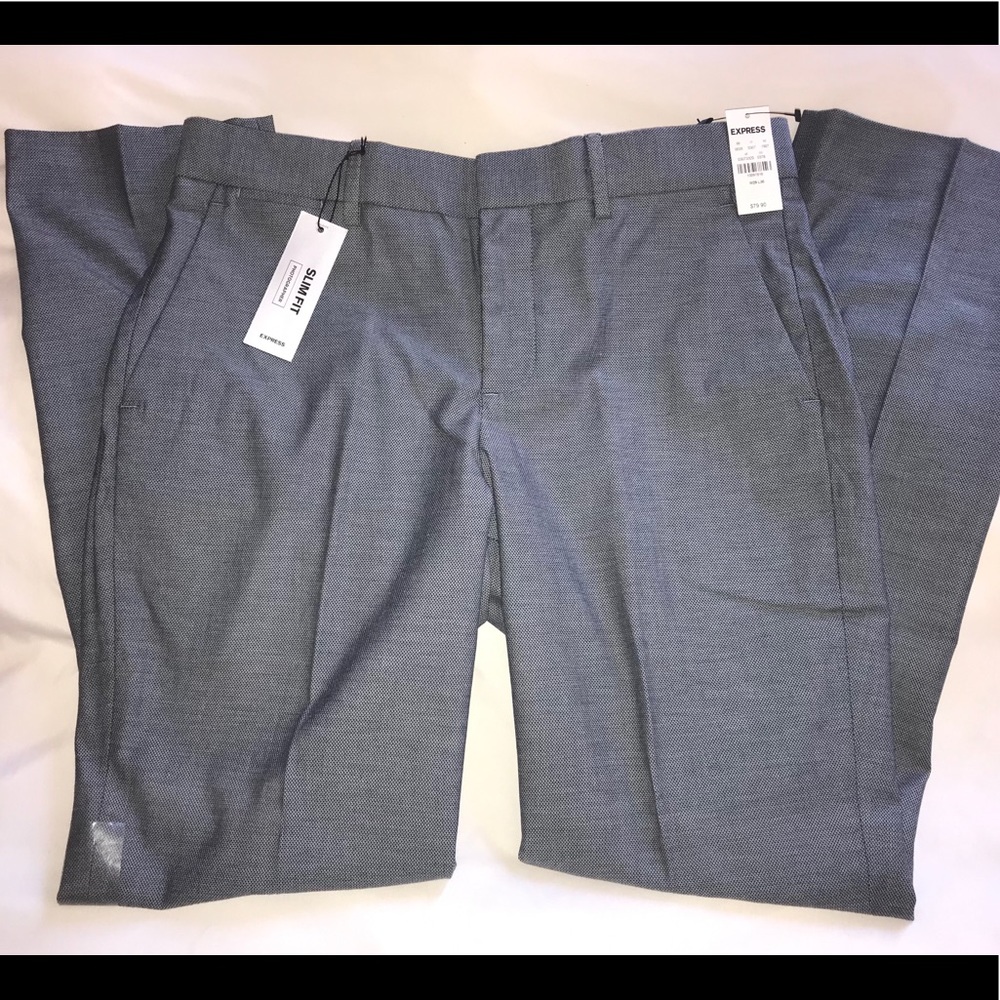 Express SlimFit Photographer Slacks